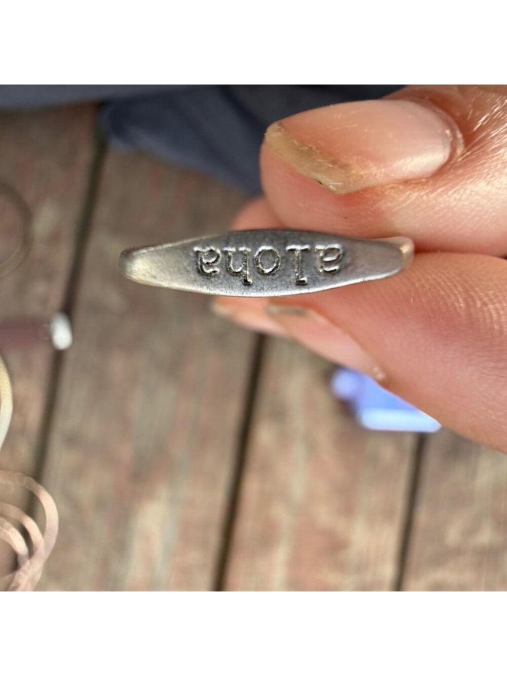 Alona Pure Vida Sterling Silver Ring Size 7